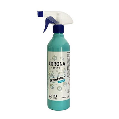 Dezinfekce na ruce Corona-antivir 500ml spray