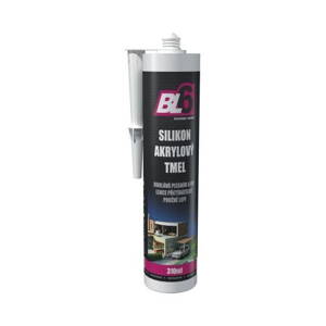 Silikon-akrylový tmel bílý - kartuše 310ml